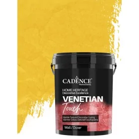 VT05 Sarı Venetian Touch Mermer Dokulu Dekoratif Sıva Kaplama 3KG