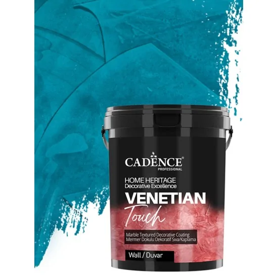 VT16 Kelebek Mavisi Venetian Touch Mermer Dokulu Dekoratif Sıva Kaplama 3KG