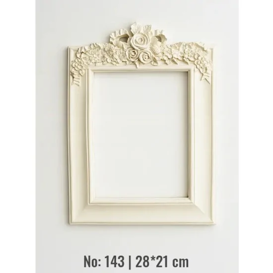 Violette Ham Polyester Gül Model Çerçeve No:143 (28x21 cm)
