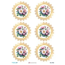 7925 Diamond Pirinç Dekopaj Kağıdı 30x42cm