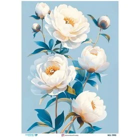7993 Diamond Pirinç Dekopaj Kağıdı 30x42cm