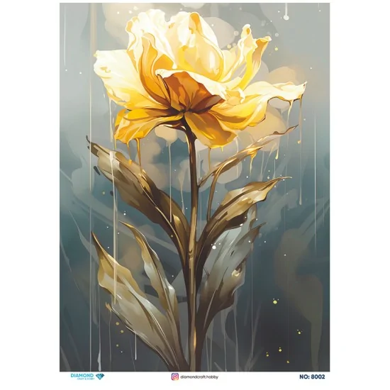8002 Diamond Pirinç Dekopaj Kağıdı 30x42cm
