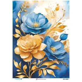 8009 Diamond Pirinç Dekopaj Kağıdı 30x42cm