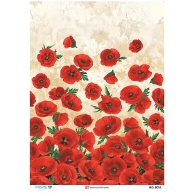 8014 Diamond Pirinç Dekopaj Kağıdı 30x42cm