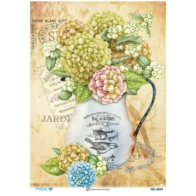 8019 Diamond Pirinç Dekopaj Kağıdı 30x42cm