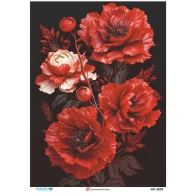 8029 Diamond Pirinç Dekopaj Kağıdı 30x42cm