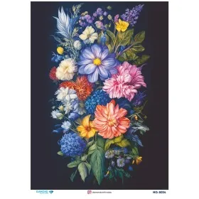 8034 Diamond Pirinç Dekopaj Kağıdı 30x42cm