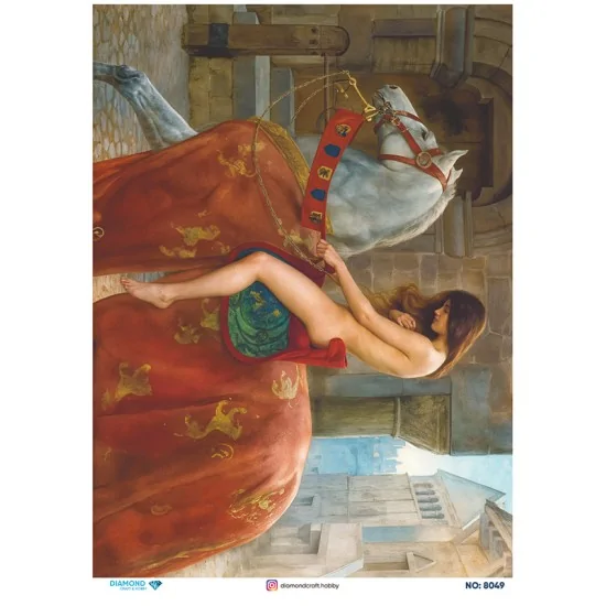 8049 Diamond Pirinç Dekopaj Kağıdı 30x42cm