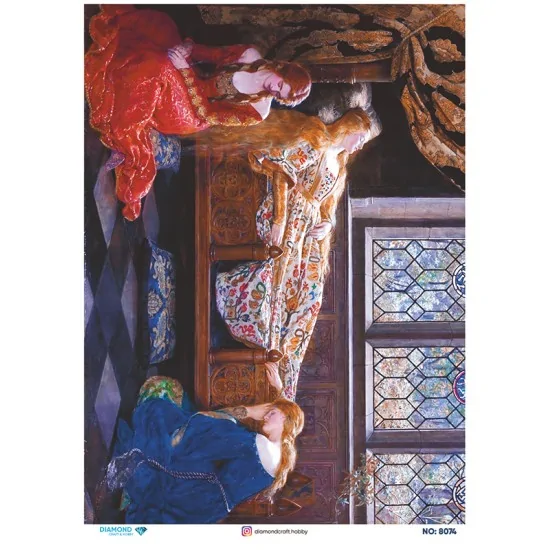 8074 Diamond Pirinç Dekopaj Kağıdı 30x42cm