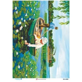8085 Diamond Pirinç Dekopaj Kağıdı 30x42cm
