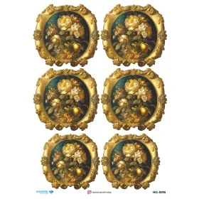 8096 Diamond Pirinç Dekopaj Kağıdı 30x42cm