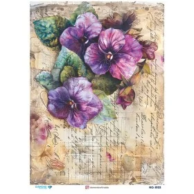 8103 Diamond Pirinç Dekopaj Kağıdı 30x42cm