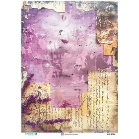 8134 Diamond Pirinç Dekopaj Kağıdı 30x42cm
