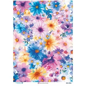 8136 Diamond Pirinç Dekopaj Kağıdı 30x42cm