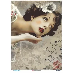 8144 Diamond Pirinç Dekopaj Kağıdı 30x42cm