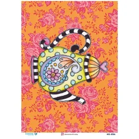 8154 Diamond Pirinç Dekopaj Kağıdı 30x42cm