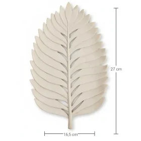 EHS42 Delikli Yaprak Sunumluk Ham Polyester Obje
