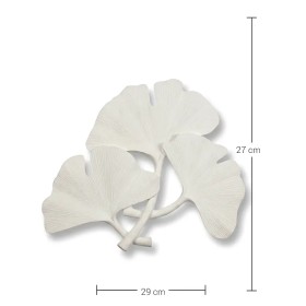 EHS54 Yaprak Duvar Dekoru Ham Polyester Obje