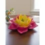 HYK452 Nilüfer Çiçeği Ham Polyester Obje