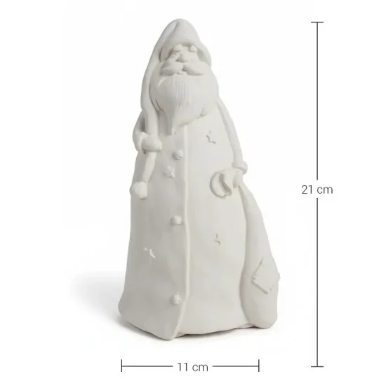 HYK869 Tulumlu Noel Baba Ham Polyester Obje