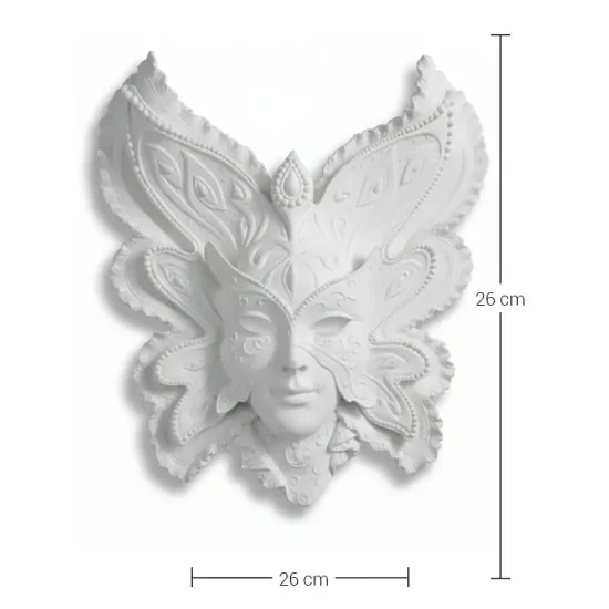 M05 Maskeli Melek Polyester Obje