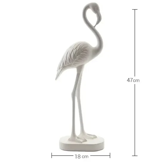 EHS56 Flamingo Ham Polyester Obje