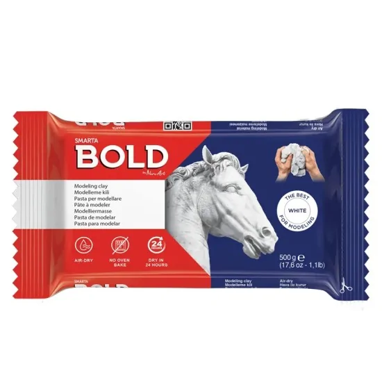 Smarta Bold Beyaz Seramik Hamuru 500gr