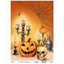 Model HLWN001 Halloween Cadence Pirinç Dekopaj Kağıdı 30X42cm