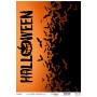 Model HLWN006 Halloween Cadence Pirinç Dekopaj Kağıdı 30X42cm