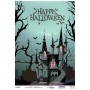 Model HLWN008 Halloween Cadence Pirinç Dekopaj Kağıdı 30X42cm