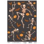Model HLWN013 Halloween Cadence Pirinç Dekopaj Kağıdı 30X42cm