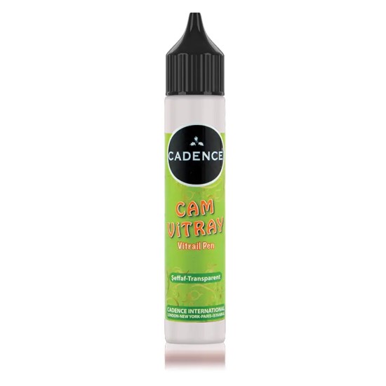 00 Şeffaf Vitray Kalem Boya 25ML