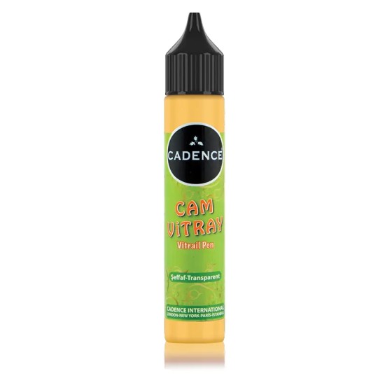 02 Sarı Vitray Kalem Boya 25ML