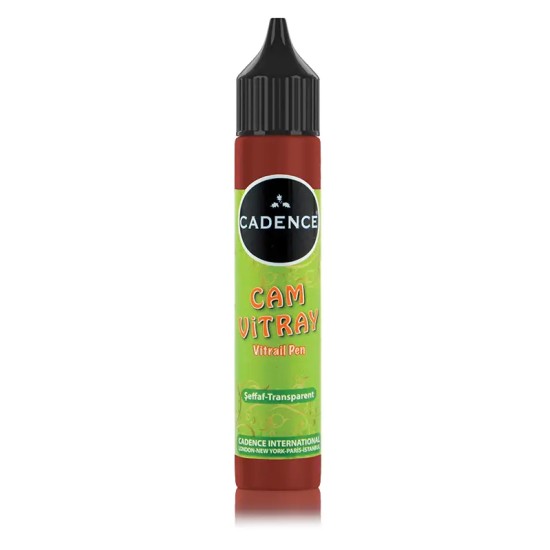 16 Bordo Vitray Kalem Boya 25ML