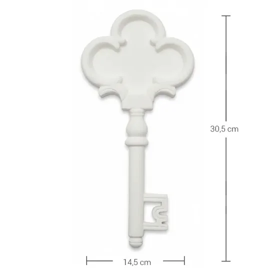 P052 Yana Vintage Dekoratif Anahtar Ham Polyester Obje