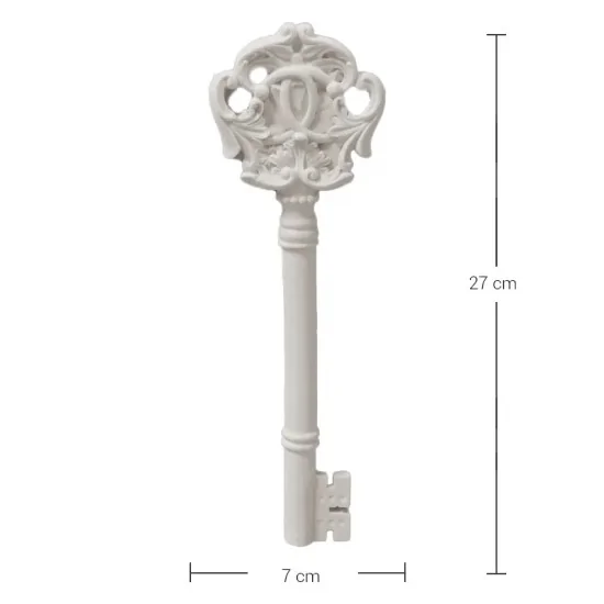 P056 Yana Vintage Anahtar Ham Polyester Obje