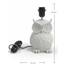 P232 Yana Lambalı Baykuş Ham Polyester Obje