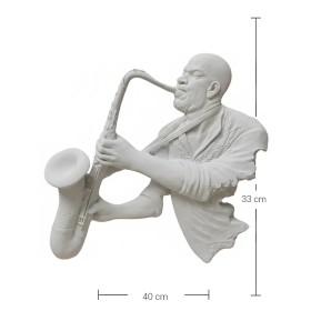 P377 Yana Saksafoncu Ham Polyester Duvar Objesi P377 Yana Saksafoncu Ham Polyester Duvar Objesi