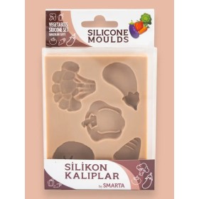 Sebzeler Smarta Silikon Kalıbı SK1013080