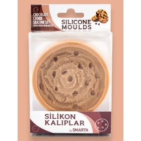 Çikolatalı Kurabiye Smarta Silikon Kalıbı SK1013098