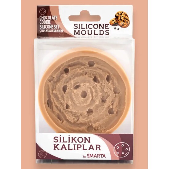 Çikolatalı Kurabiye Smarta Silikon Kalıbı SK1013098
