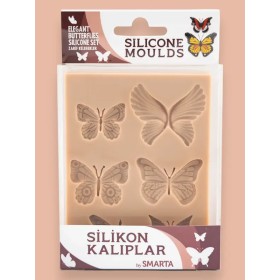 Zarif Kelebekler Smarta Silikon Kalıbı SK1013100