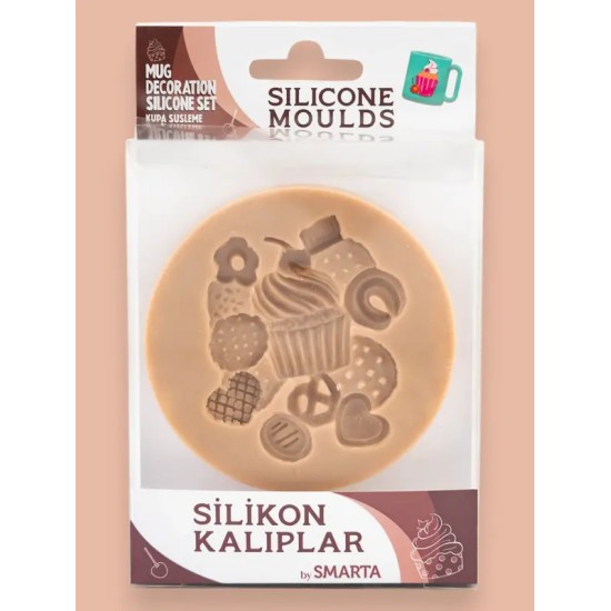 Kupa Süsleme Smarta Silikon Kalıbı SK1013101