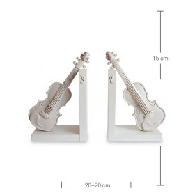 Violette Ham Polyester İkili Kitap Tutucu Keman No:15 (20x15 cm)