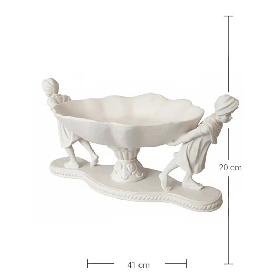 Violette Ham Polyester Çocuklu Taşıyıcı Meyvelik No:224 (41x20 cm)