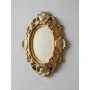 Violette Ham Polyester Midye Detaylı Oymalı Oval Çerçeve No:56 (16,5x13,5 cm)