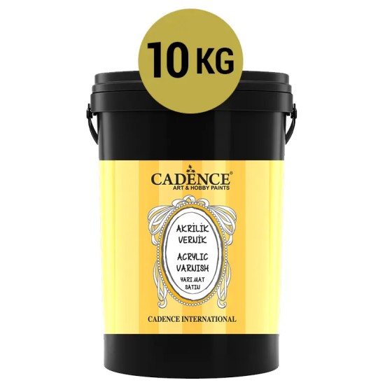 Su Bazlı YARI MAT Vernik 10KG