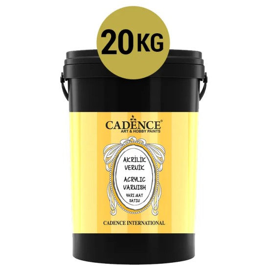 Su Bazlı YARI MAT Vernik 20KG