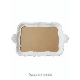 EHS131 Ahşap Obje Gül Ağacı Sunumluk (30×18,5 cm)