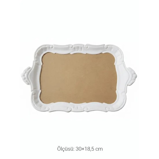 EHS131 Ahşap Obje Gül Ağacı Sunumluk (30×18,5 cm)